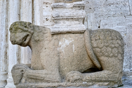 San quirico d Orcia churchの写真素材