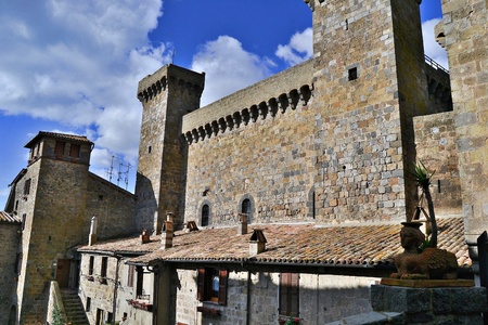 Bolsena centerの写真素材