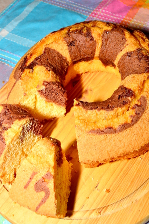 chocolate donut variedの写真素材