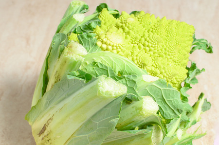 green cauliflowerの写真素材