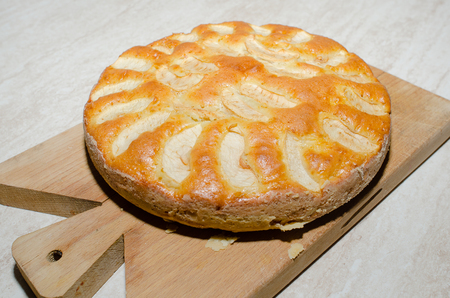 Apple pieの写真素材