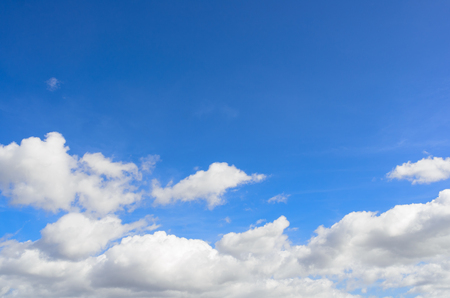 cloudy sky in day of march immeditely after the rainの写真素材