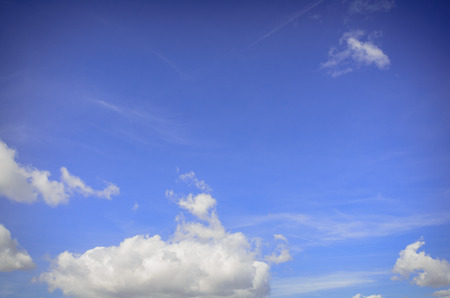 cloudy sky in day of march immeditely after the rainの写真素材
