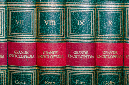 Viterbo 18/03/2018 books of an encyclopediaのeditorial素材