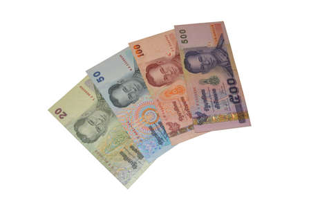 thai baht currency thailandの写真素材