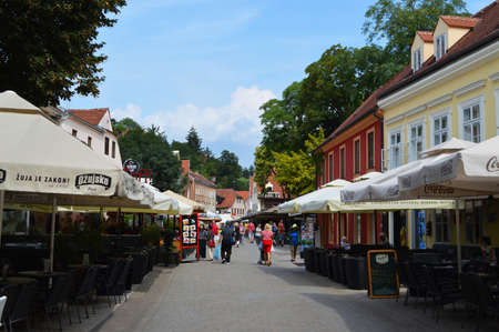 zagreb walking streetのeditorial素材