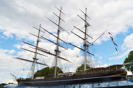 Cutty Sark clipper boatのeditorial素材