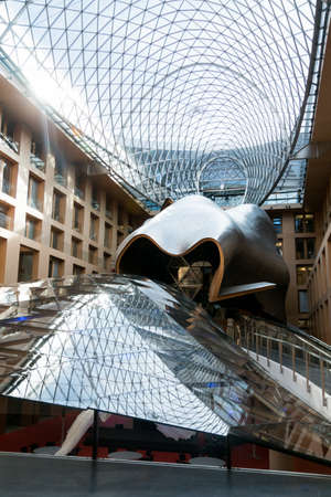 Dome and internal sculpture of the Bank of Berlin