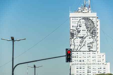 Famous carachter and building, traveling South America.のeditorial素材