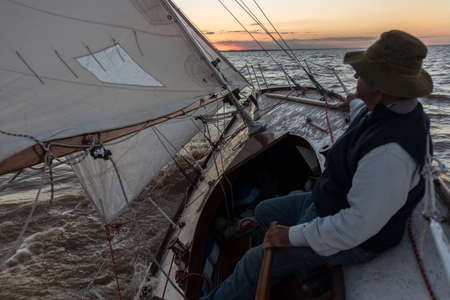 Traveling South America sailing adventure. Buenos Aires.の写真素材
