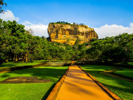 Ancient Rock Fortress of Sigiriya, Sri Lankaのeditorial素材