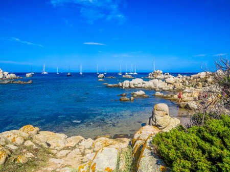 Lavezzi Islands, Corsica, Franceの写真素材