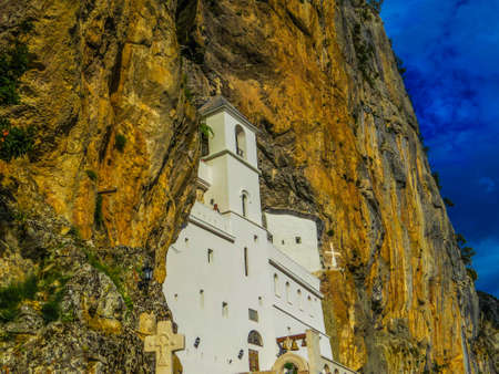 Ostrog Monastery, Montenegroの写真素材