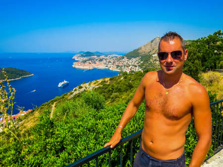 Handsome Italian Manの写真素材