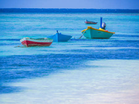 Amazing beach in Ukulhas, Maldivesの写真素材