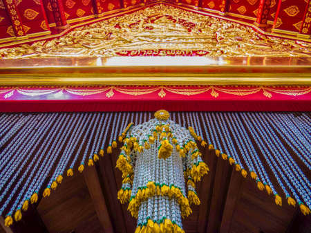 Buddhist Temple Entrance. In Bangkok, Thailand