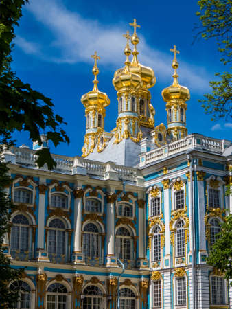 Catherine Palace in Pushkin, St. Petersburg, Russia
