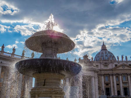 St. Peter's Basilica, Vatican City, Rome, Italyのeditorial素材