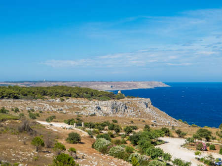 Amazing landscape in Salento, Italyの写真素材