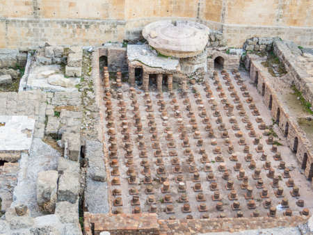 Roman baths, Beirut, Lebanonの写真素材