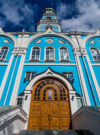View of the Church of the Ascension in Ekaterinburg, Russia