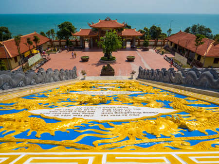 Ho Quoc Pagoda, Phu Quoc, Vietnamのeditorial素材