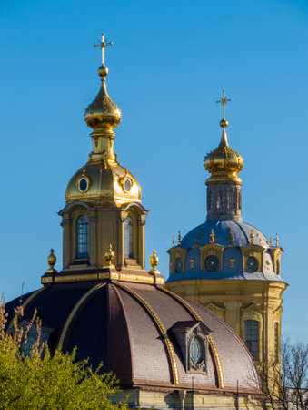 Peter and Paul Fortress in St. Petersburg, Russiaのeditorial素材
