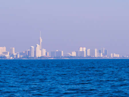 Skyline of Pattaya, Thailandの写真素材