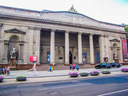 MINSK, BELARUS - AUGUST 4, 2012: View of the Belorussian National Arts Museum.のeditorial素材