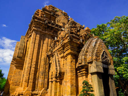 View of the Po Nagar Temple in Nha Trang, Vietnam