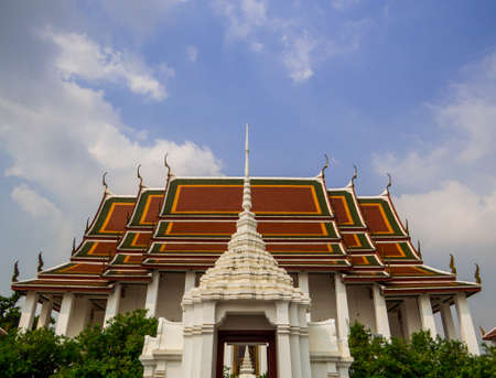 Bangkok, Thailand - January 16, 2020:  View of the Loha Prasat.のeditorial素材