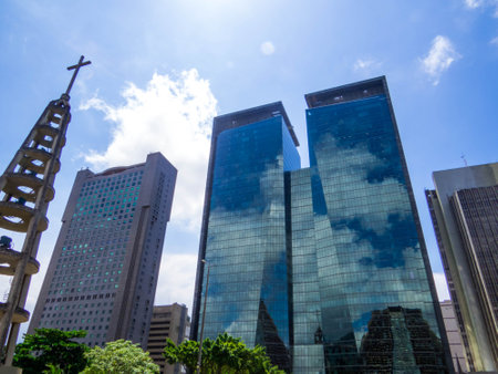 Modern buldings in the downtown of Rio de Janeiro, Brazil
