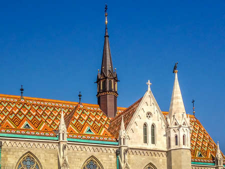 Mathias Church - Budapest, Hungaryの写真素材