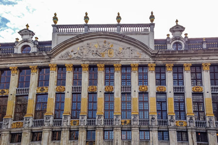 The Maison des Ducs de Brabant - Grand Place, Brussels, Belgiumのeditorial素材