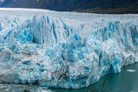 Detail of Perito Moreno Glacier in Patagonia - El Calafate, Argentina