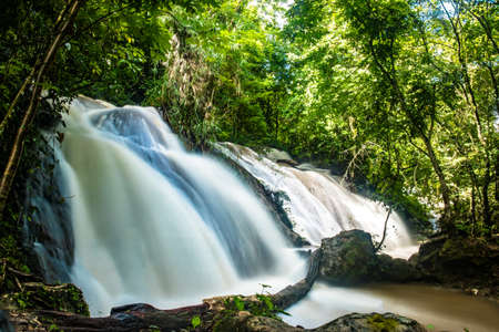 Agua Azul Waterfalls - Chiapas, Mexicoの写真素材