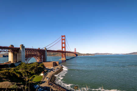 Golden Gate Bridge - San Francisco, California, USAの写真素材