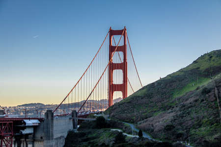 Golden Gate Bridge - San Francisco, California, USAの写真素材