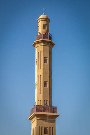 Mosque Minaret - Dubai, United Arab Emiratesの写真素材