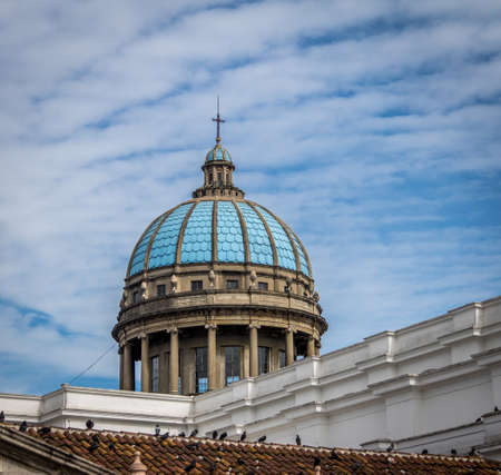 Dome of Guatemala City Cathedral - Guatemala City, Guatemalaの写真素材