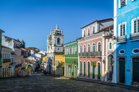 Pelourinho - Salvador, Bahia, Brazilのeditorial素材
