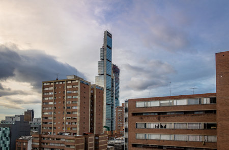 Bogota Skyline - Bogota, Colombiaのeditorial素材