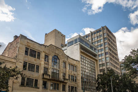Buildings in Downtown Bogota - Bogota, Colombiaの写真素材