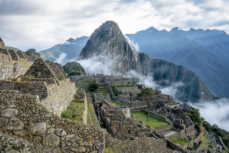 Machu Picchu Inca Ruins - Sacred Valley, Peruの写真素材