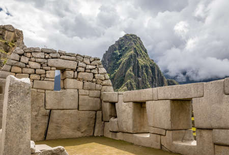 Machu Picchu Inca Ruins - Sacred Valley, Peruの写真素材