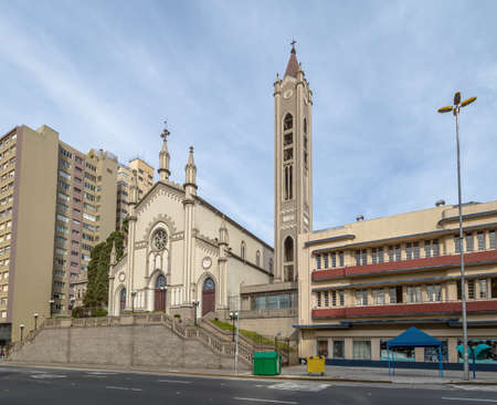 Santa Teresa D'Avila Cathedral - Caxias do Sul, Rio Grande do Sul, Brazilの写真素材