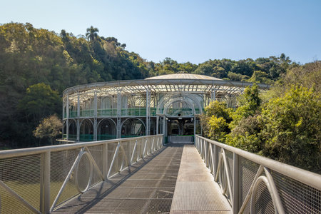 Opera de Arame Theater - Curitiba, Parana, Brazilのeditorial素材
