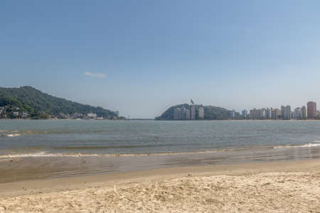 Sao Vicente Bay - Sao Vicente, Sao Paulo, Brazilの写真素材