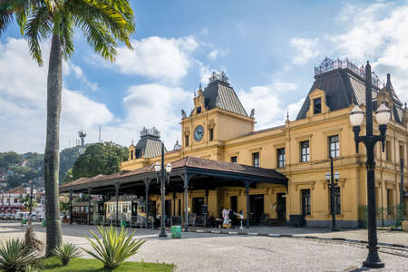 Old Valongo Train Station - Santos, Sao Paulo, Brazilの写真素材