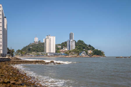 Porchat Island (Ilha Porchat) - Sao Vicente, Sao Paulo, Brazilの写真素材